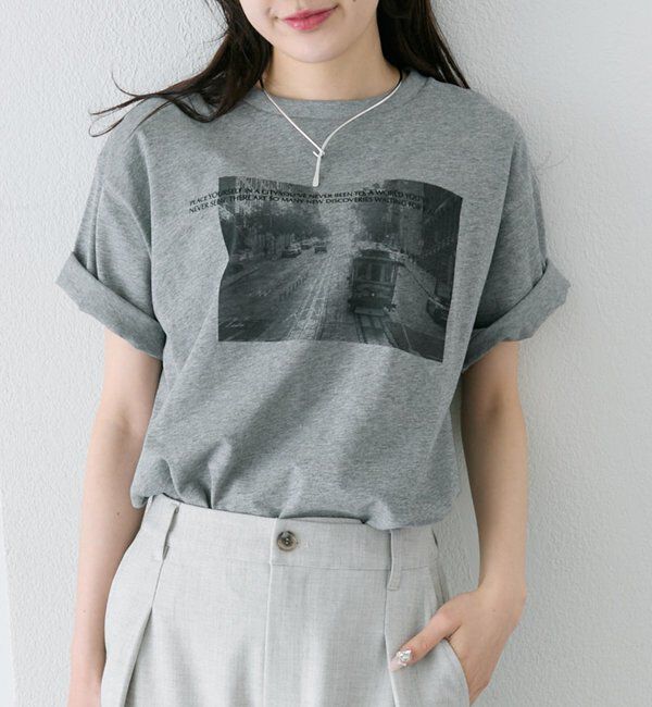  「アソートフォトプリントTシャツ」|Tシャツ・カットソー|
