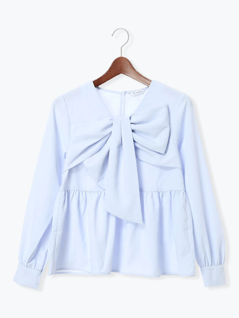 Te chichi「リボンディテールペプラムブラウス」|シャツ・ブラウス|