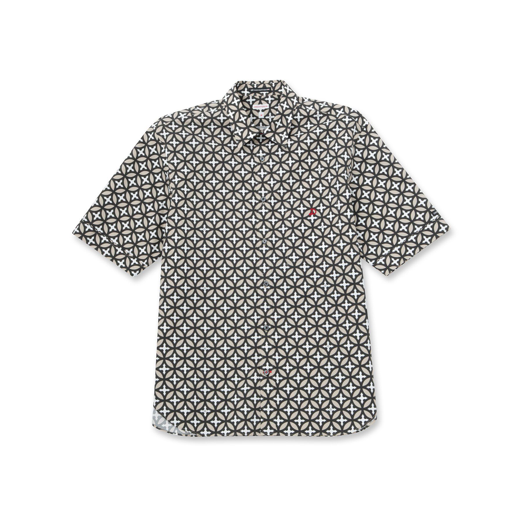 DRESSTERIOR「オーバーラップサークル シャツ」|シャツ・ブラウス|