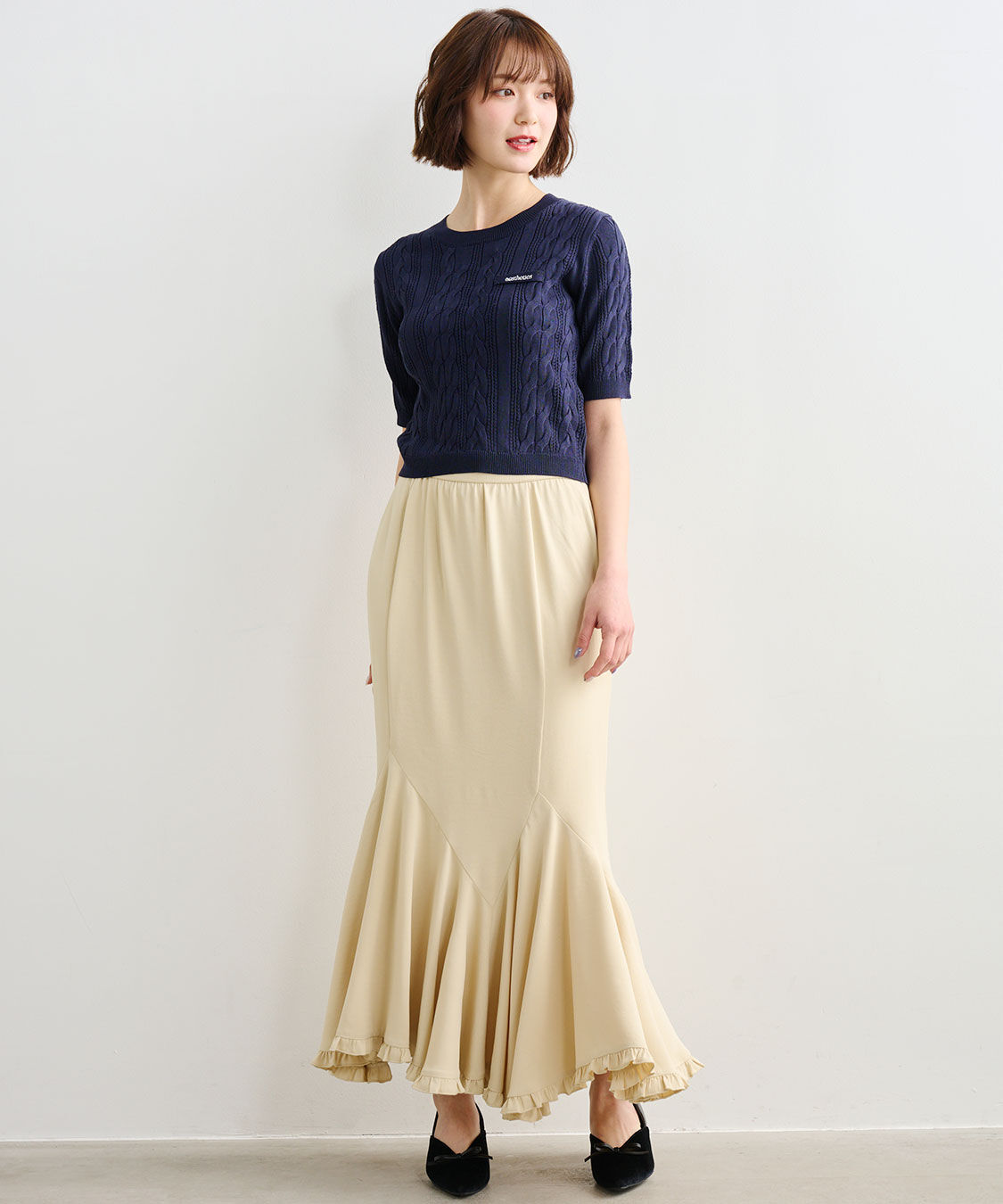 COCO DEAL「ヘムフリルマーメイドスカート」|スカート|