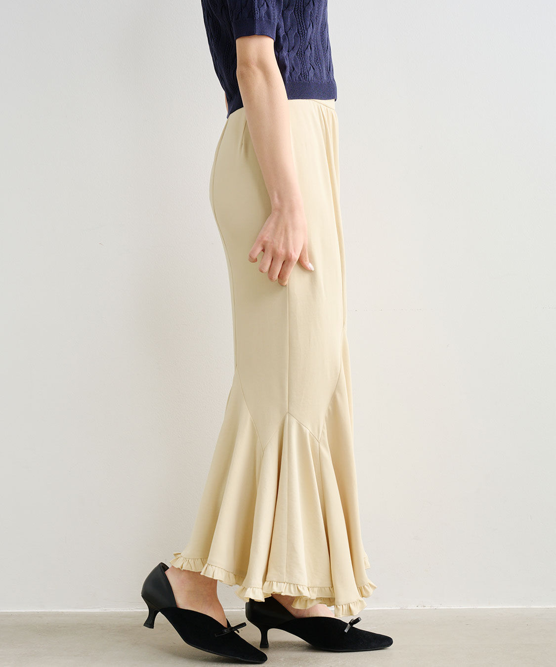 COCO DEAL「ヘムフリルマーメイドスカート」|スカート|