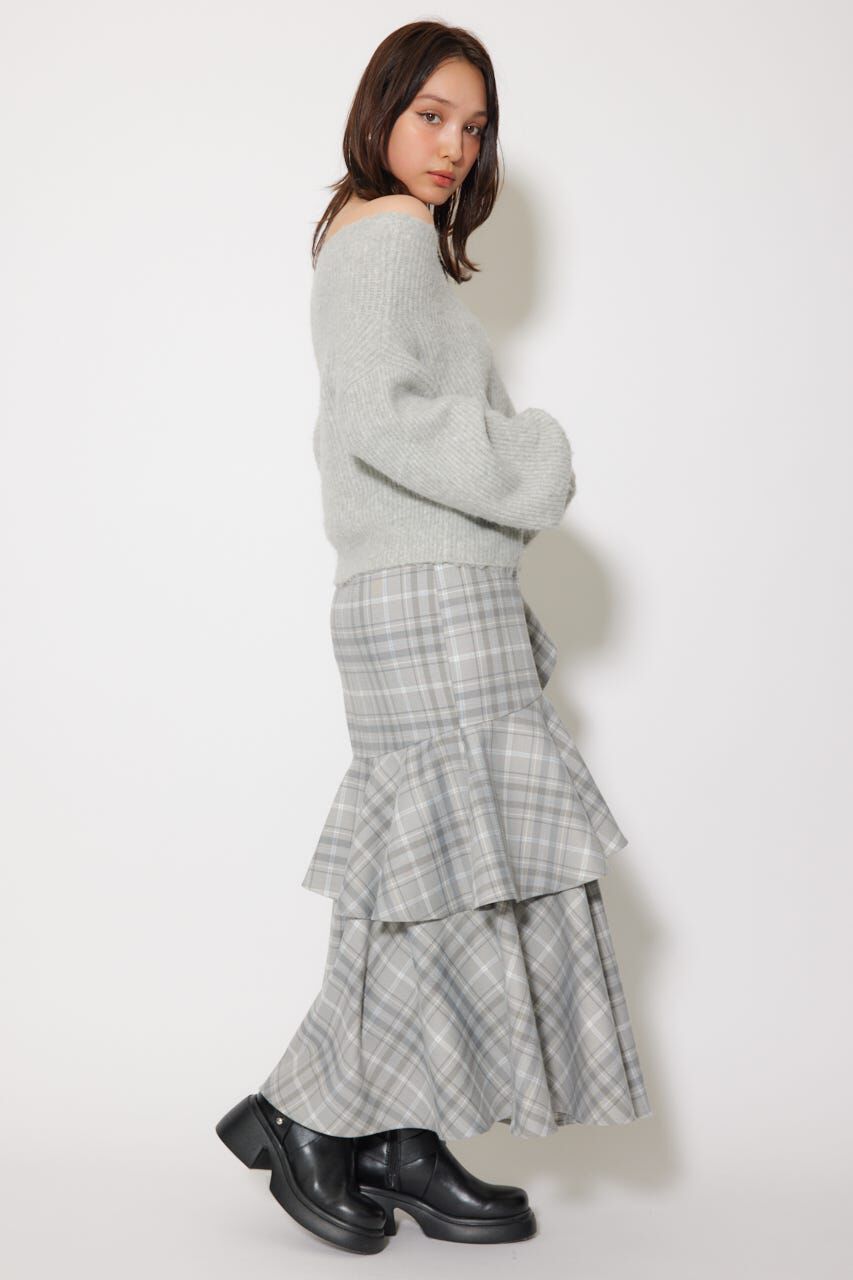 rienda「オフショルニットトップス」|ニット・セーター|