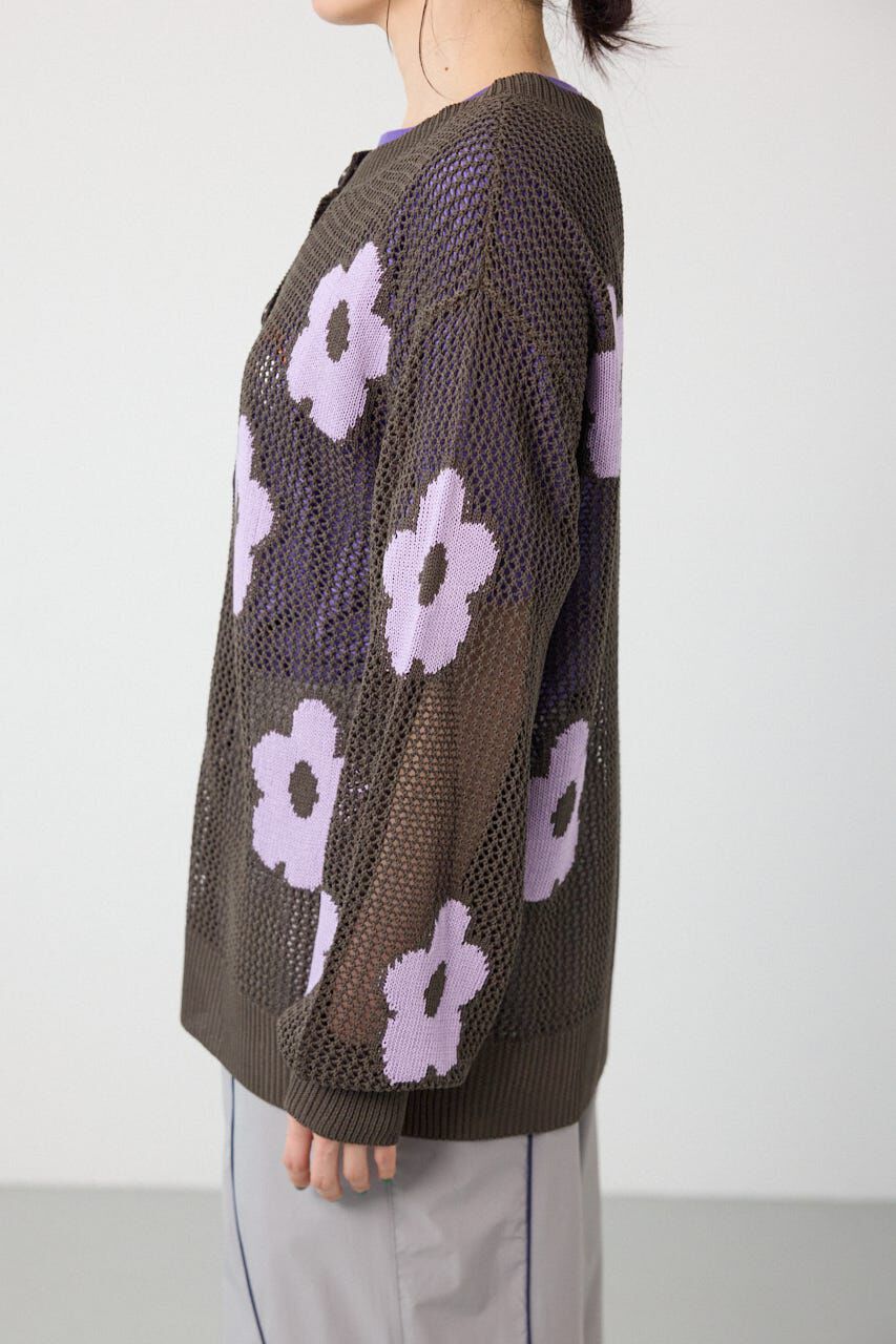 RODEO CROWNS「2WAYフラワーニットトップス」|ニット・セーター|