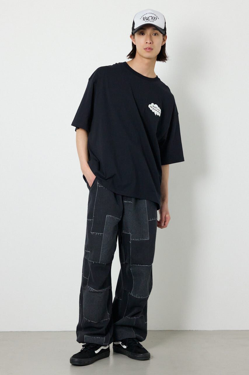 RODEO CROWNS「パッチパターンデニムパンツ」|デニム|