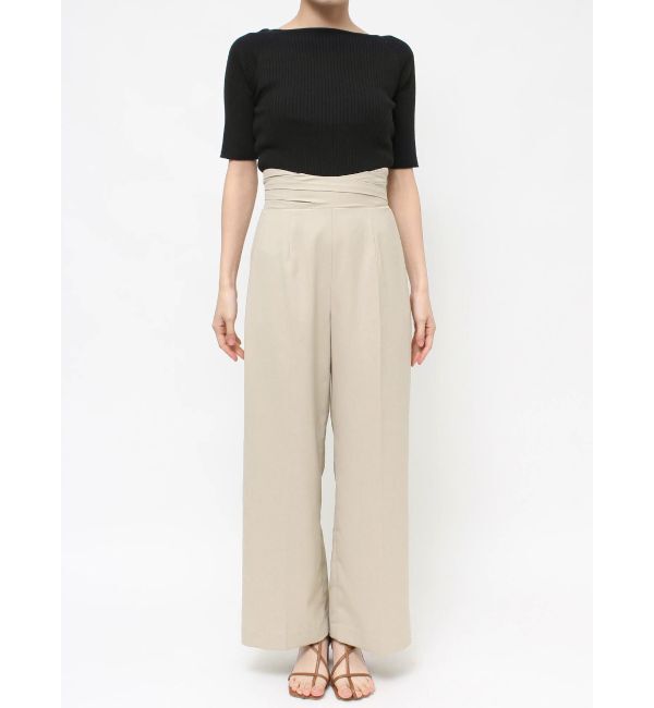 LAGUNAMOON「ウエストタッククロスパンツ」|その他|