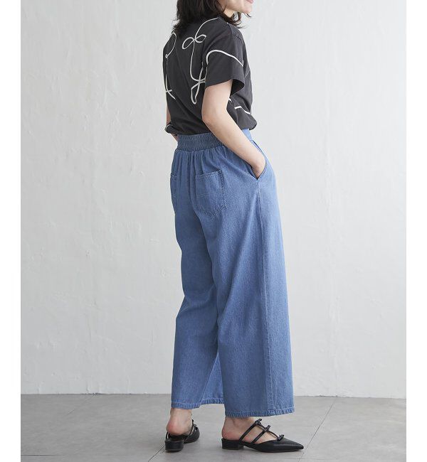 VENCE share style「コード刺繍Tシャツ」|Tシャツ・カットソー|