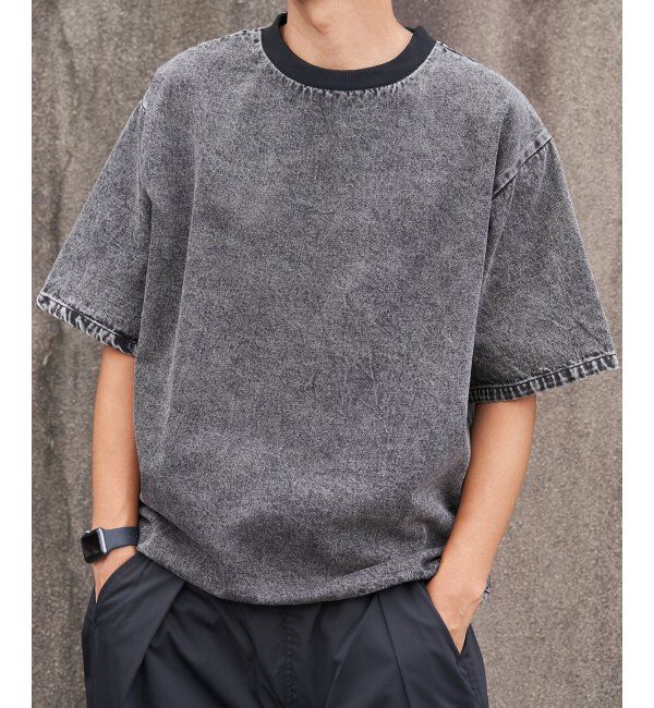 VENCE share style「デニムTシャツ」|Tシャツ・カットソー|