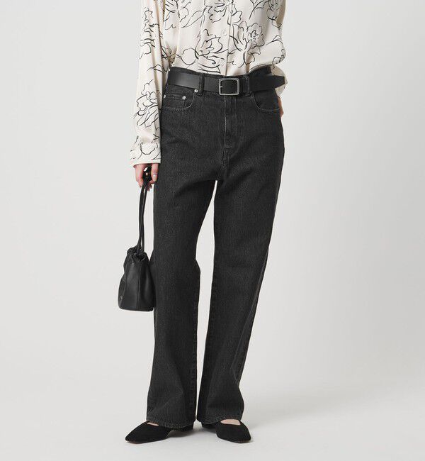 UNITED ARROWS「ストレート デニムパンツ」|デニム|MD.GRAY