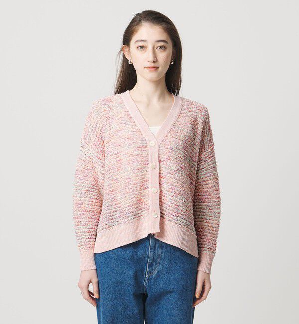 UNITED ARROWS「ミックスヤーン カーディガン」|カーディガン|