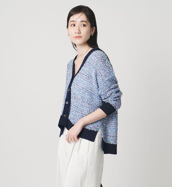 UNITED ARROWS「ミックスヤーン カーディガン」|カーディガン|