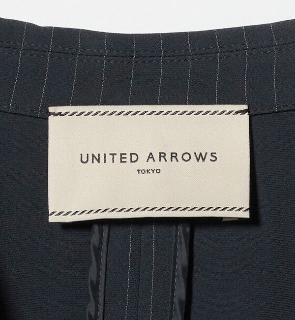 UNITED ARROWS「Drapy ピンストライプ テーラード ジャケット」|テーラードジャケット|