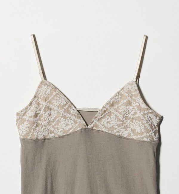 ATTISESSION「＜ATTISESSION＞ランジェリーライク キャミソール」|キャミソール|