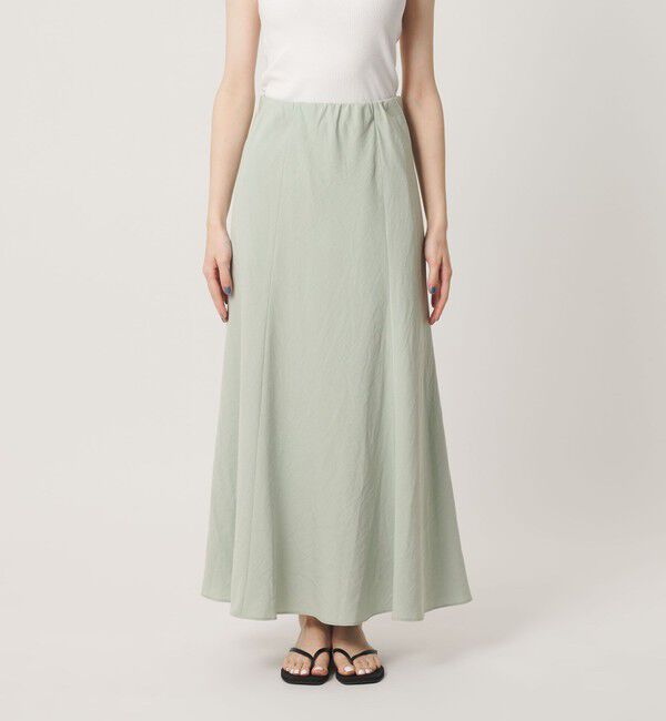 BEAUTY&YOUTH UNITED ARROWS「麻ブレンド バイアス フレアスカート ウォッシャブル」|フレア|