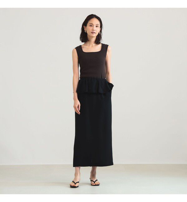 Demi-Luxe BEAMS 「リブニット タンクトップ」|ニット・セーター|