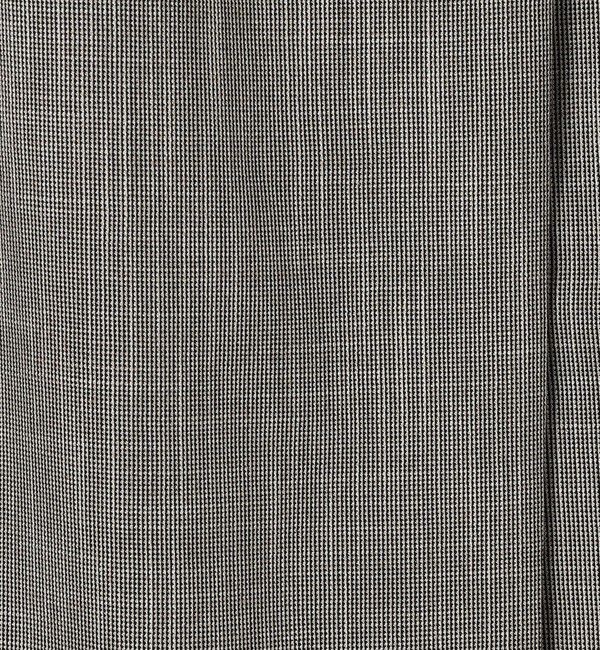 Ballsey「ミックススラブストレッチ マキシラップスカート」|タイト|