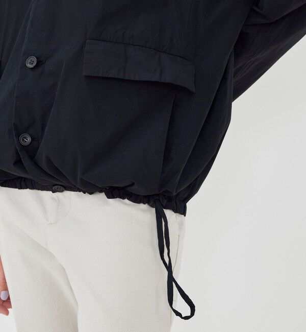 GALERIE VIE「ラスティックウーブン ドルマンスリーブブルゾン」|ブルゾン・スタジャン|