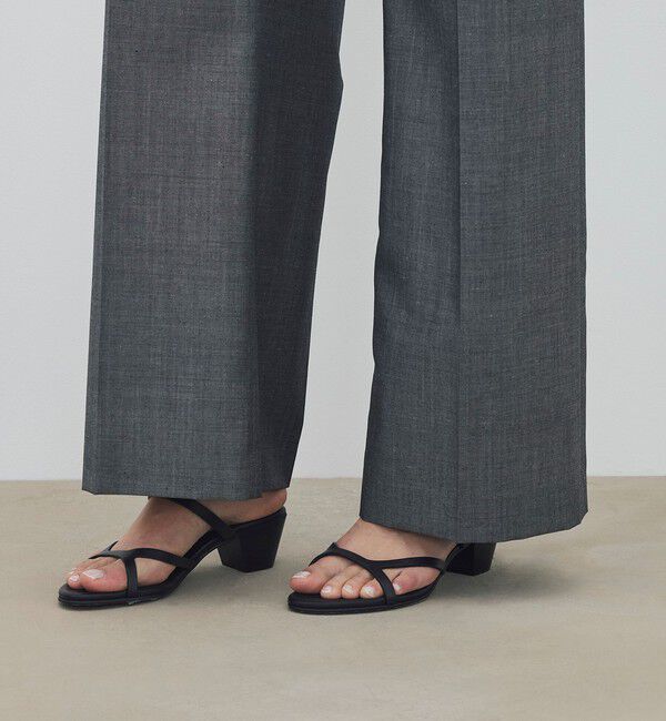 DES PRES「ウーステッドウール モヘヤ 2タックパンツ」|スラックス|