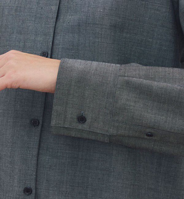 DES PRES「ウーステッドウールモヘヤ ドレスシャツ」|シャツ・ブラウス|