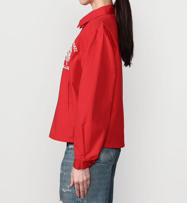  「WHITESVILLE | コットンポプリン スポーツジャケット WOMEN」|テーラードジャケット|