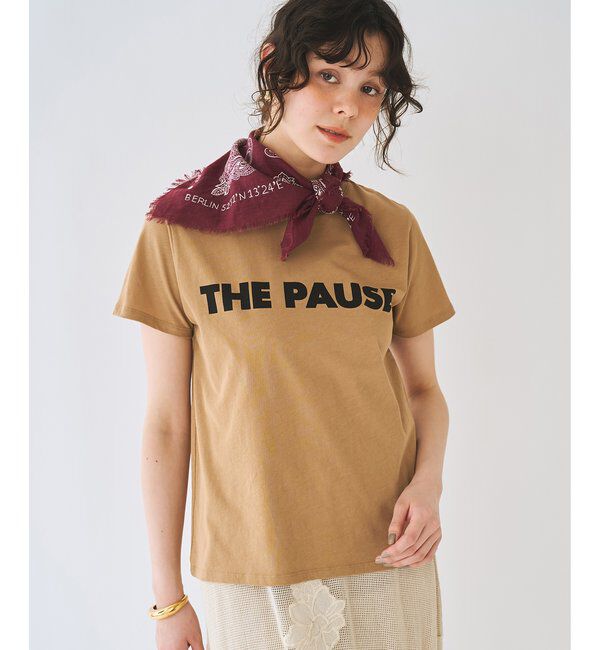 THE PAUSE「＜WEB限定カラーあり＞【THE PAUSE】THE PAUSE Tシャツ」|Tシャツ・カットソー|