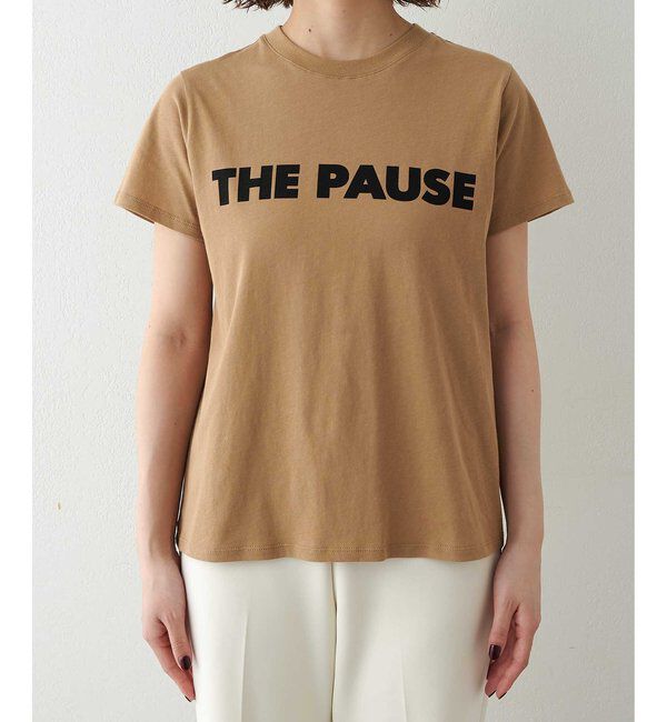 THE PAUSE「＜WEB限定カラーあり＞【THE PAUSE】THE PAUSE Tシャツ」|Tシャツ・カットソー|