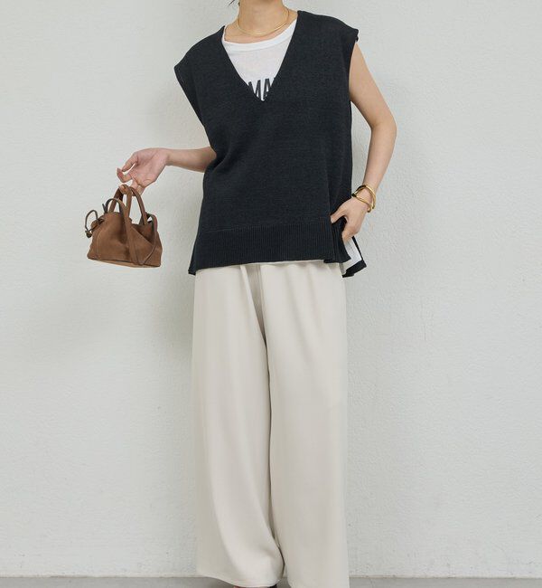  「サイドスリットニット」|ニット・セーター|