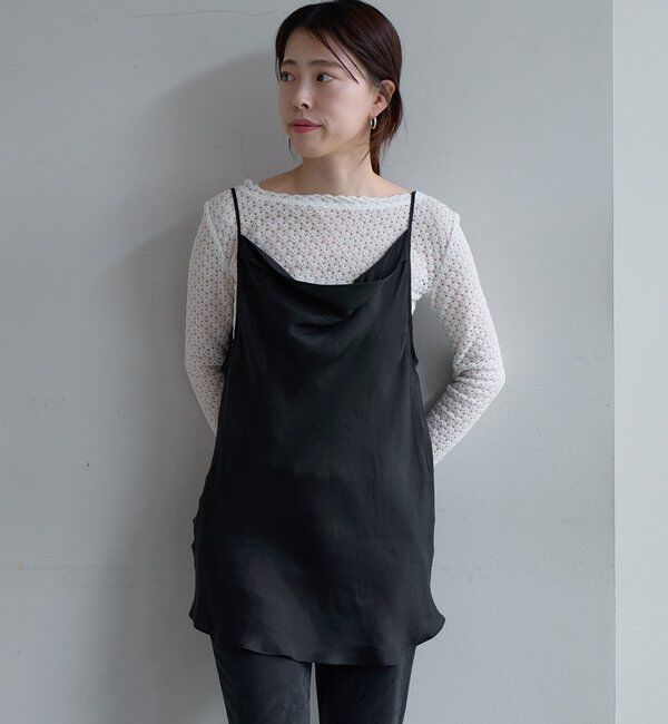  「キュプラドレープキャミ」|シャツ・ブラウス|