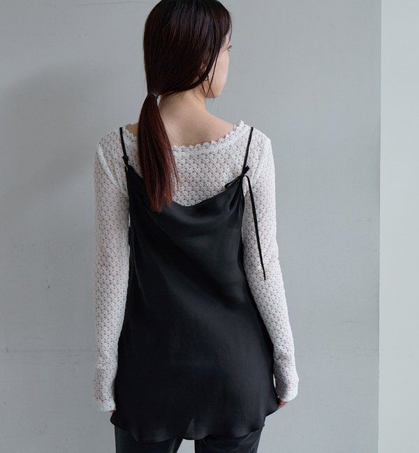  「キュプラドレープキャミ」|シャツ・ブラウス|