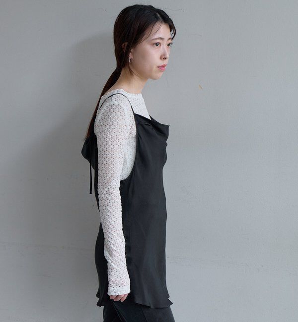  「キュプラドレープキャミ」|シャツ・ブラウス|