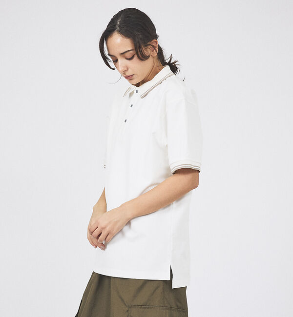 ABAHOUSE「【TAION / タイオン】 NON DOWN BASIC JERSEY FAB」|ポロシャツ|