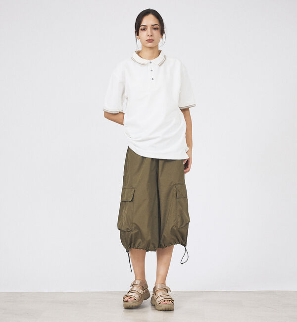 ABAHOUSE「【TAION / タイオン】 NON DOWN BASIC JERSEY FAB」|ポロシャツ|