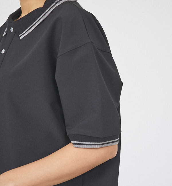 ABAHOUSE「【TAION / タイオン】 NON DOWN BASIC JERSEY FAB」|ポロシャツ|