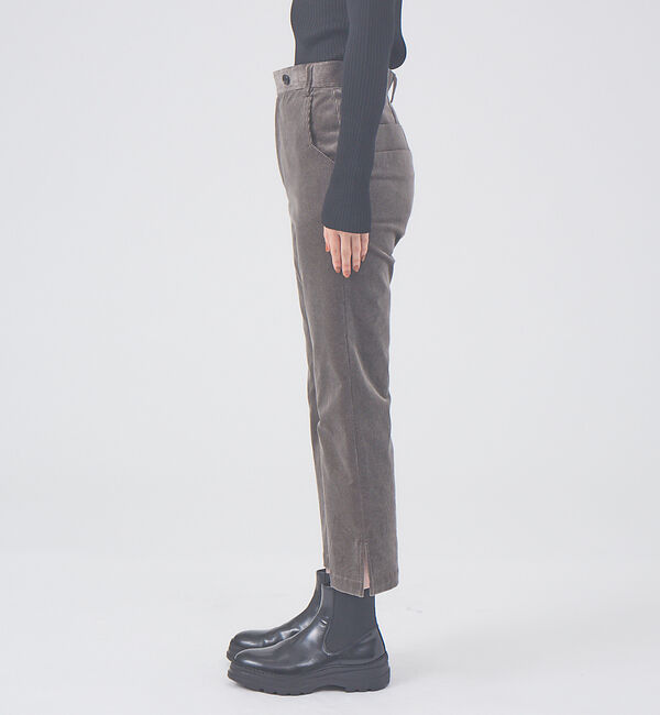 qualite「セミストレートコールパンツ」|その他|