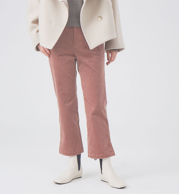 qualite「セミストレートコールパンツ」|その他|