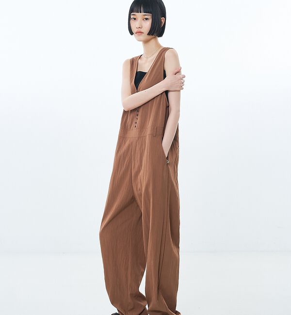 NOMINE「フロントボタンオールインワン【予約】」|オールインワン|