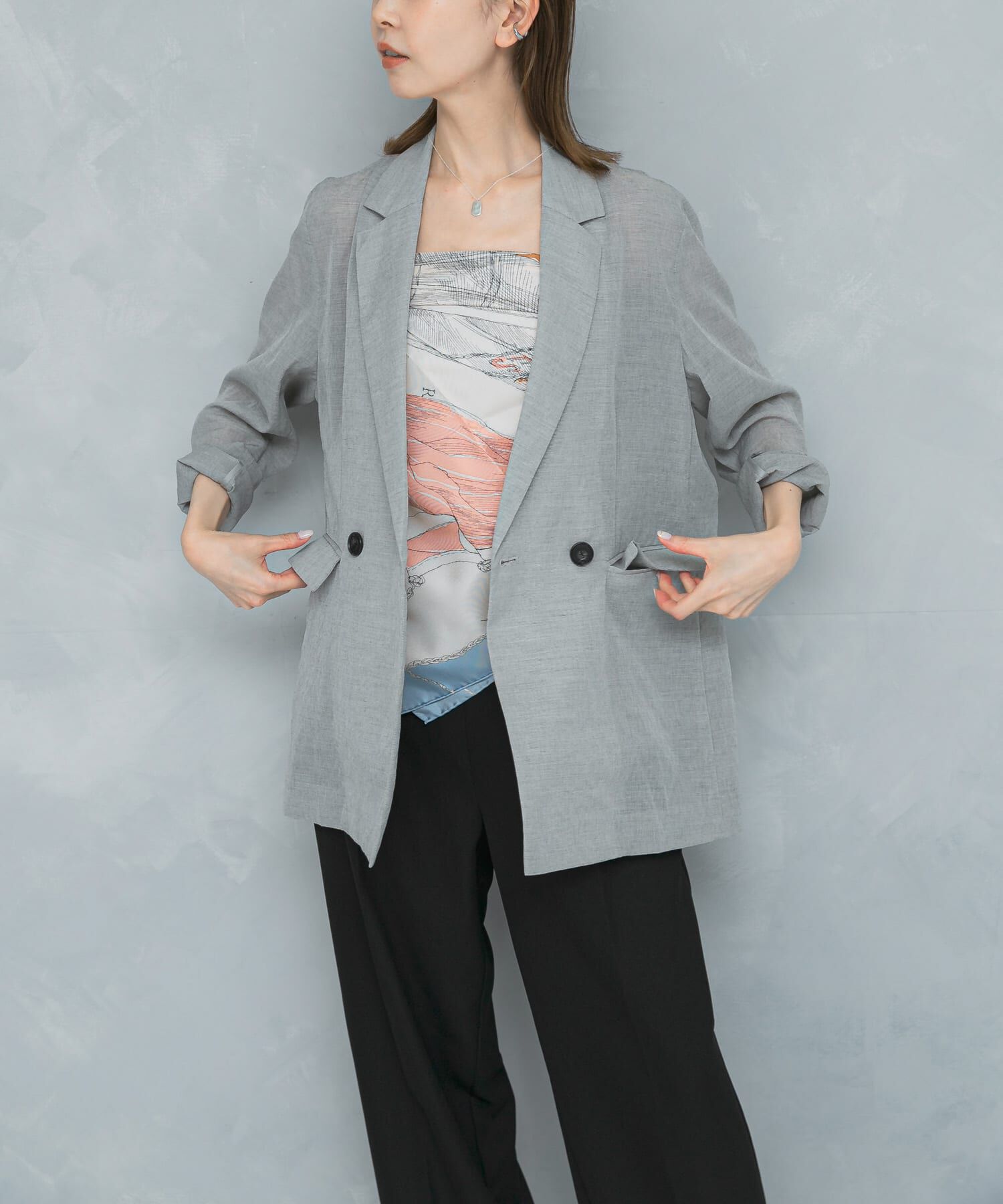 URBAN RESEARCH ROSSO「セミシアーテーラードジャケット」|その他|