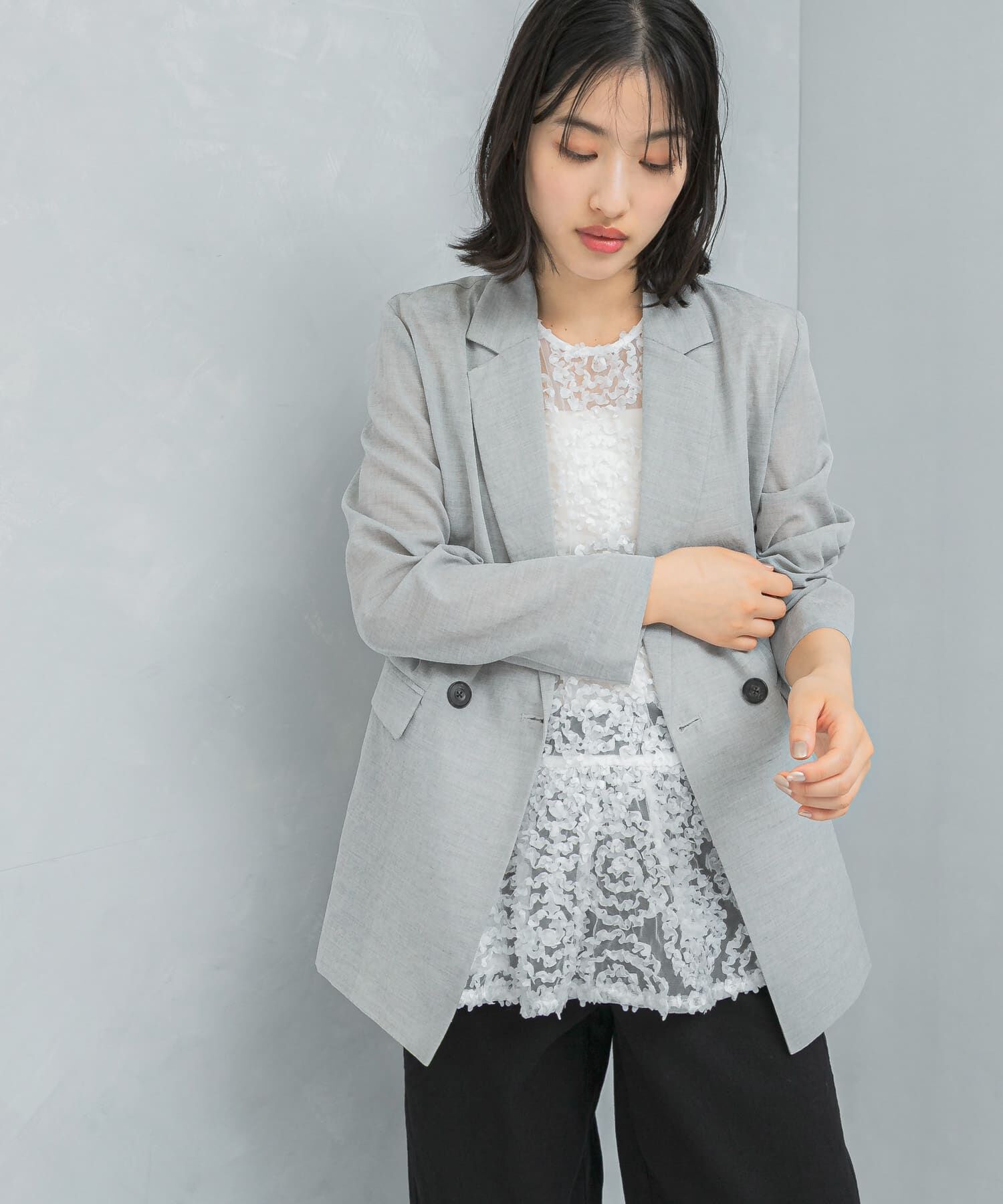 URBAN RESEARCH ROSSO「セミシアーテーラードジャケット」|その他|