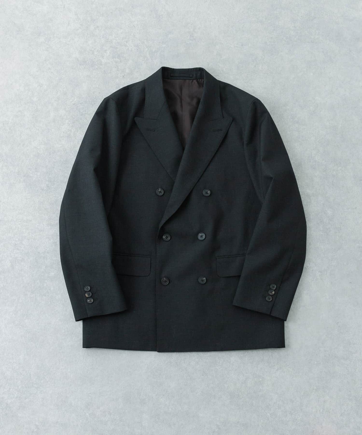 URBAN RESEARCH「new basic　BRADFORD WOOL W JACKET」|その他|ブラック