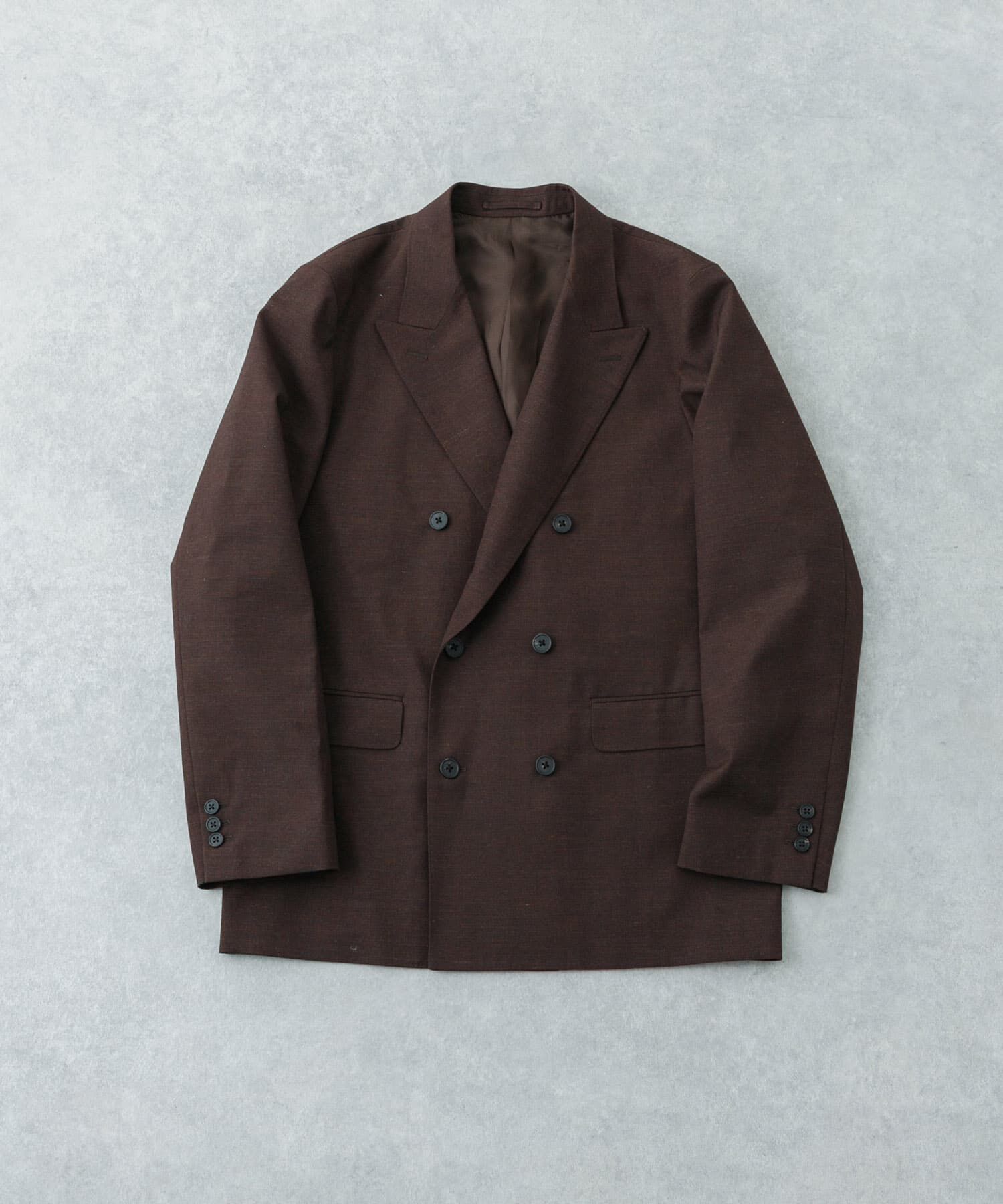 URBAN RESEARCH「new basic　BRADFORD WOOL W JACKET」|その他|ブラウン