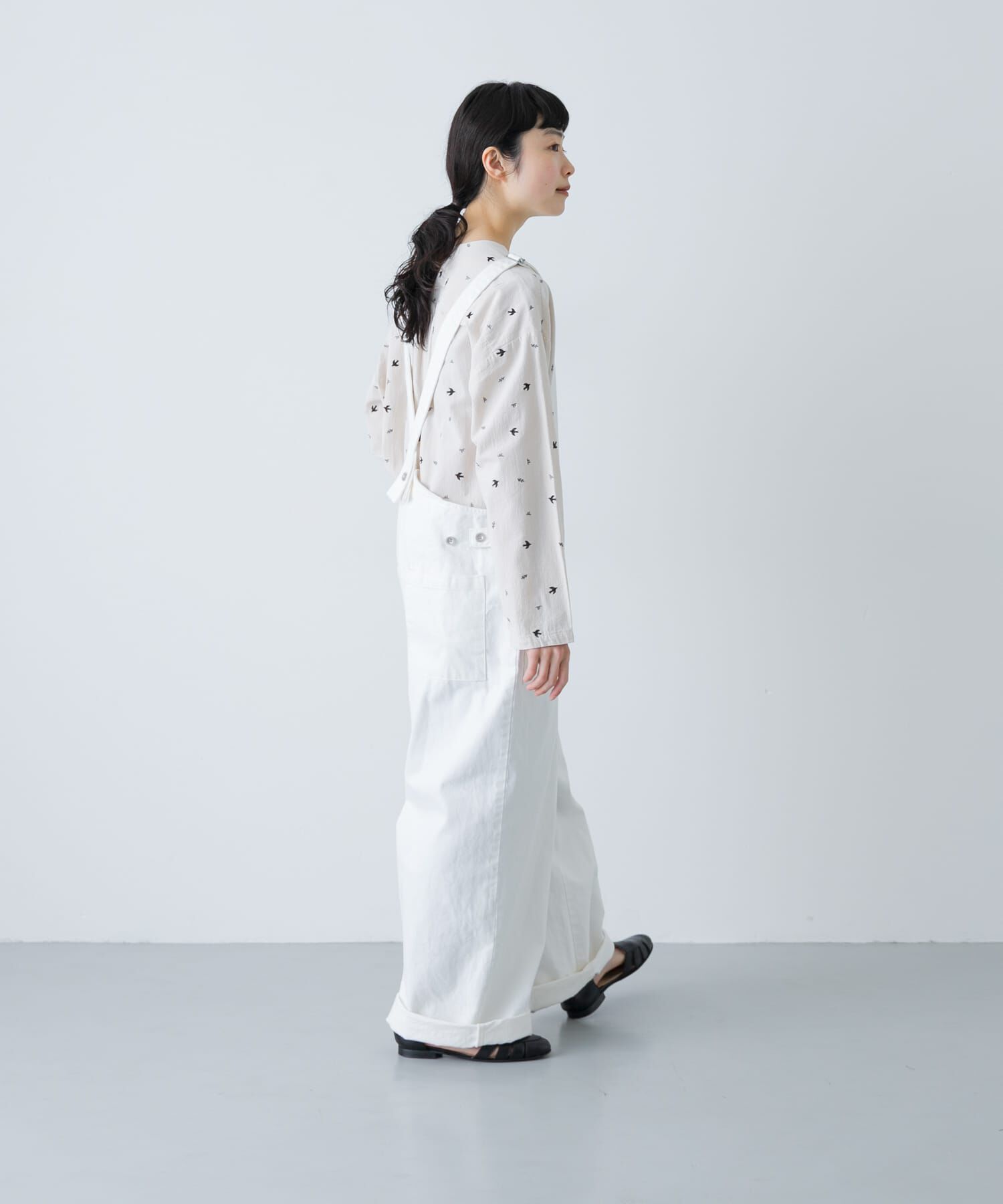 かぐれ「バッククロスサロペット」|スカート|