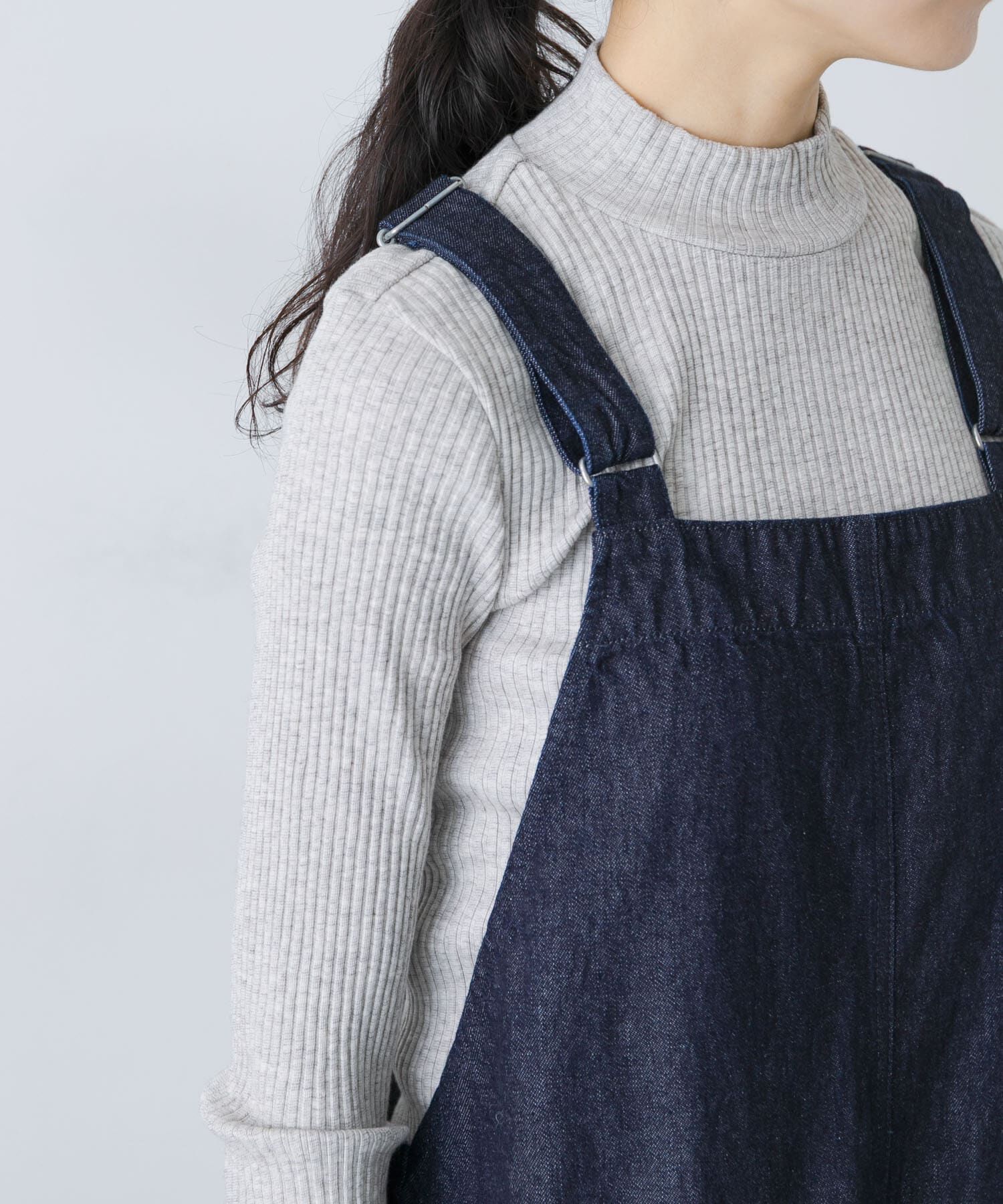 かぐれ「バッククロスサロペット」|スカート|