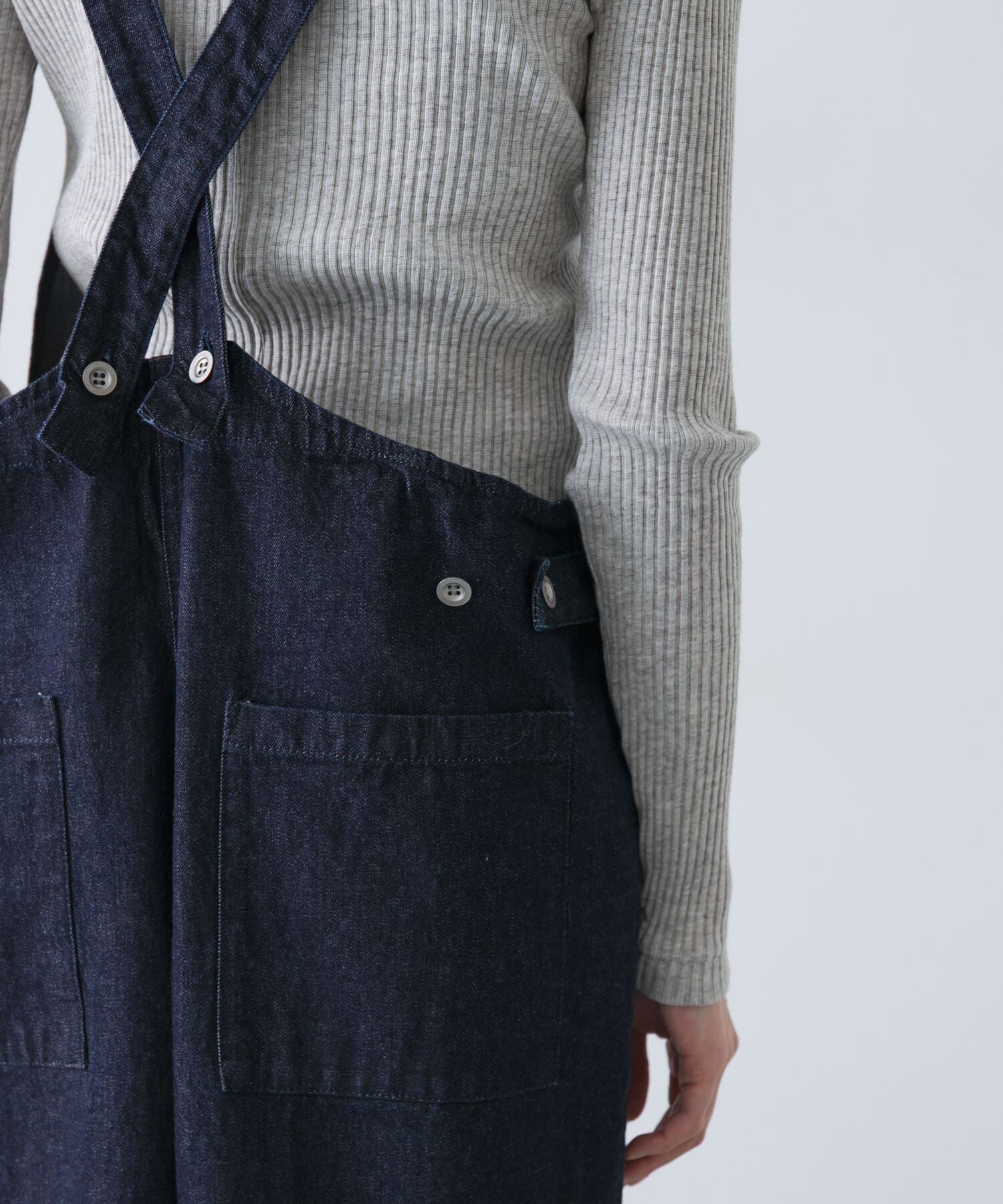 かぐれ「バッククロスサロペット」|スカート|