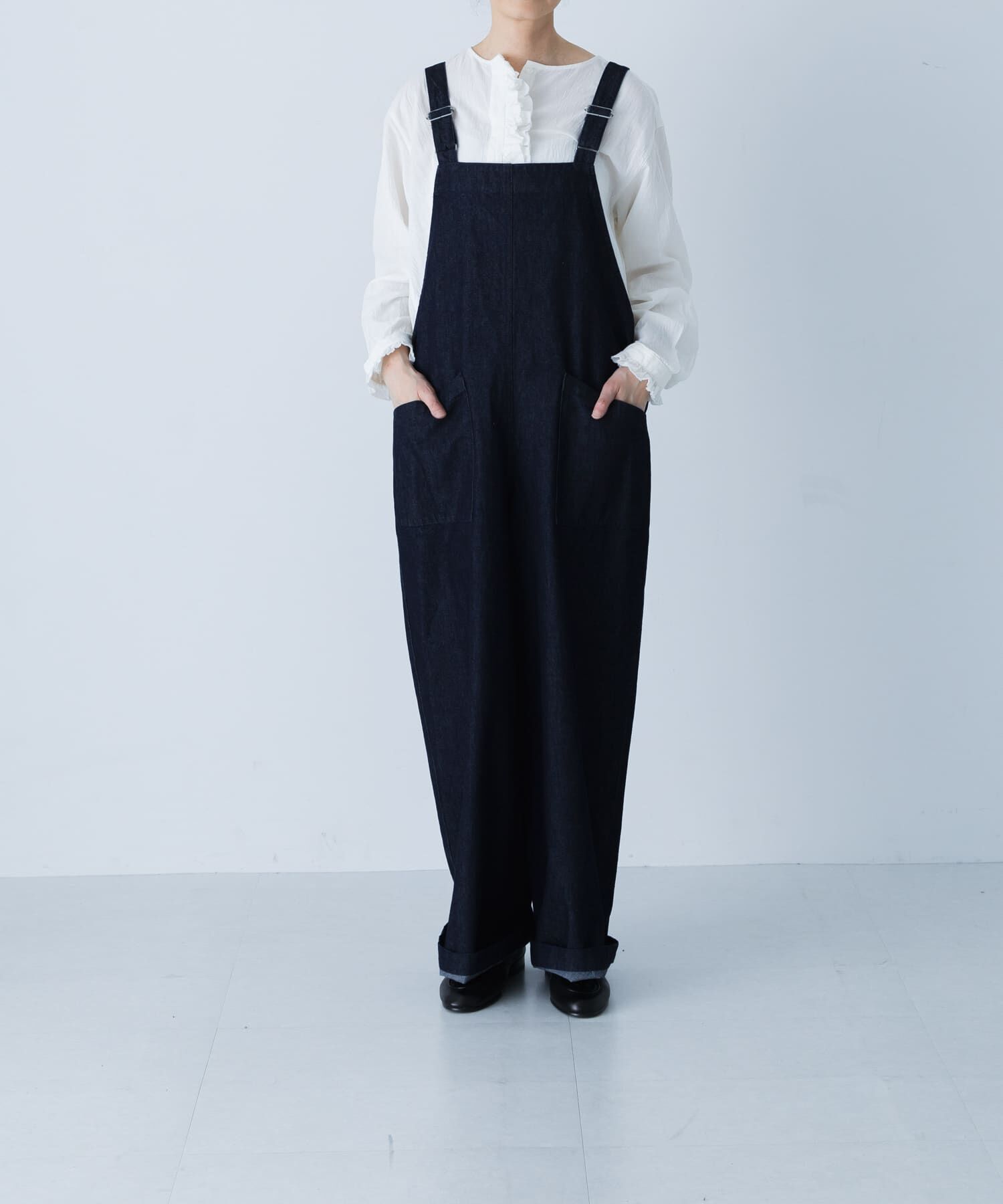 かぐれ「バッククロスサロペット」|スカート|