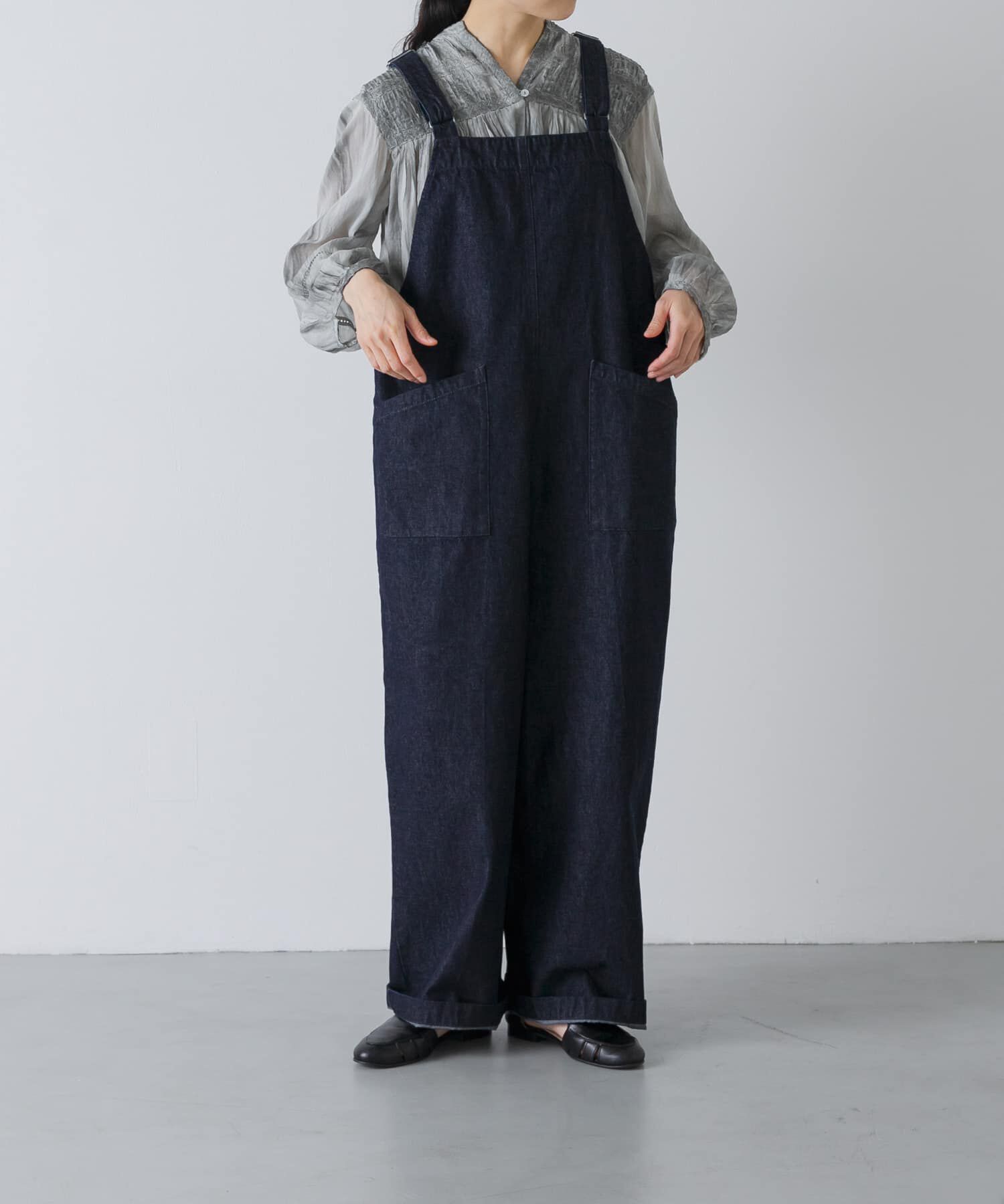 かぐれ「バッククロスサロペット」|スカート|