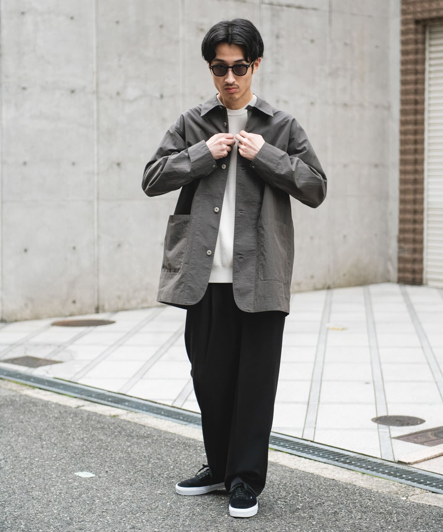 URBAN RESEARCH DOORS「バイオウォッシュ カバーオール ミドルジャケット」|その他|