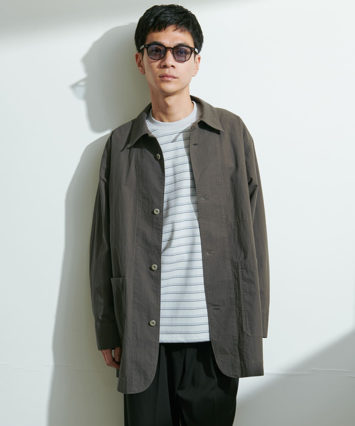 URBAN RESEARCH DOORS「バイオウォッシュ カバーオール ミドルジャケット」|その他|