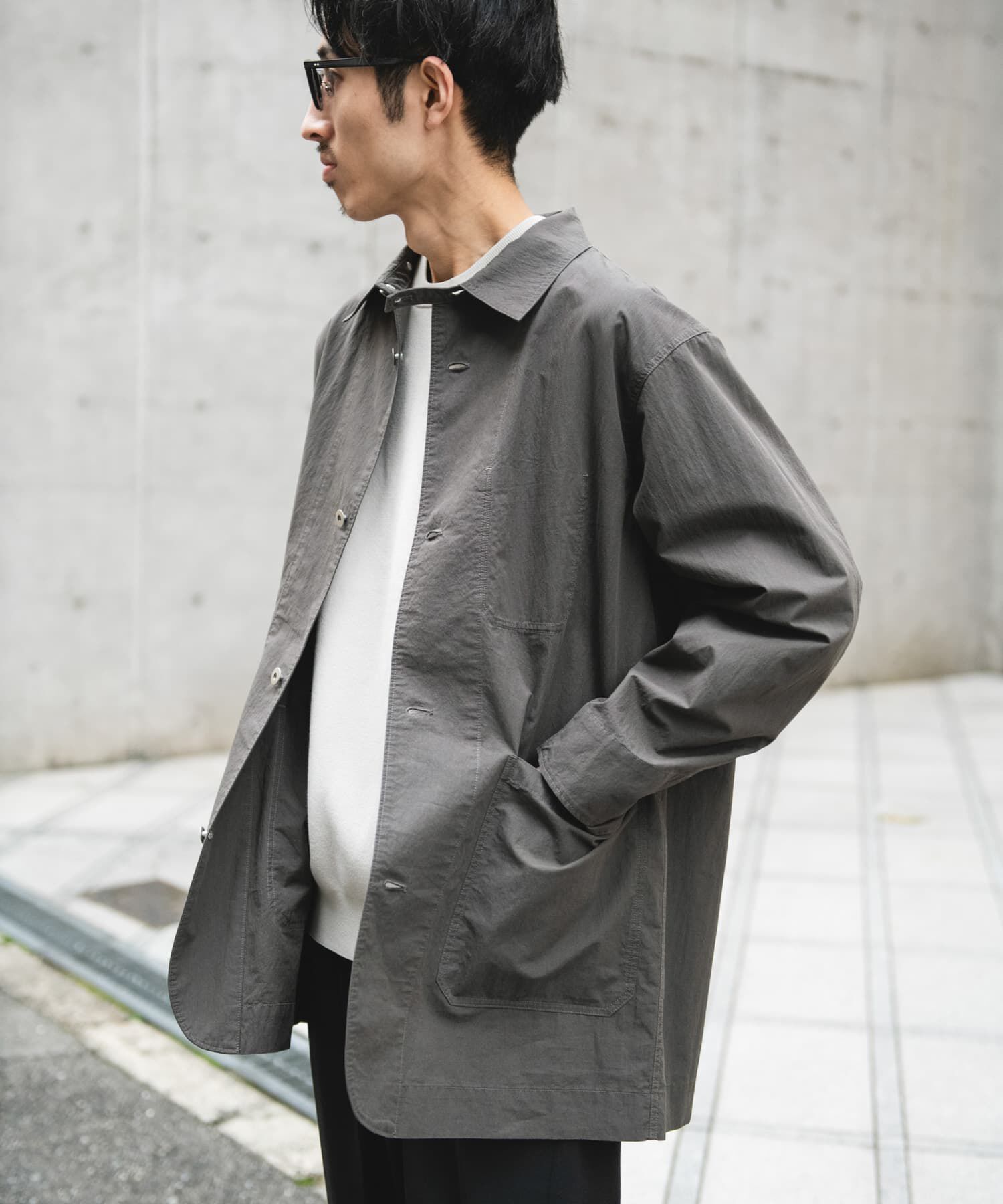 URBAN RESEARCH DOORS「バイオウォッシュ カバーオール ミドルジャケット」|その他|