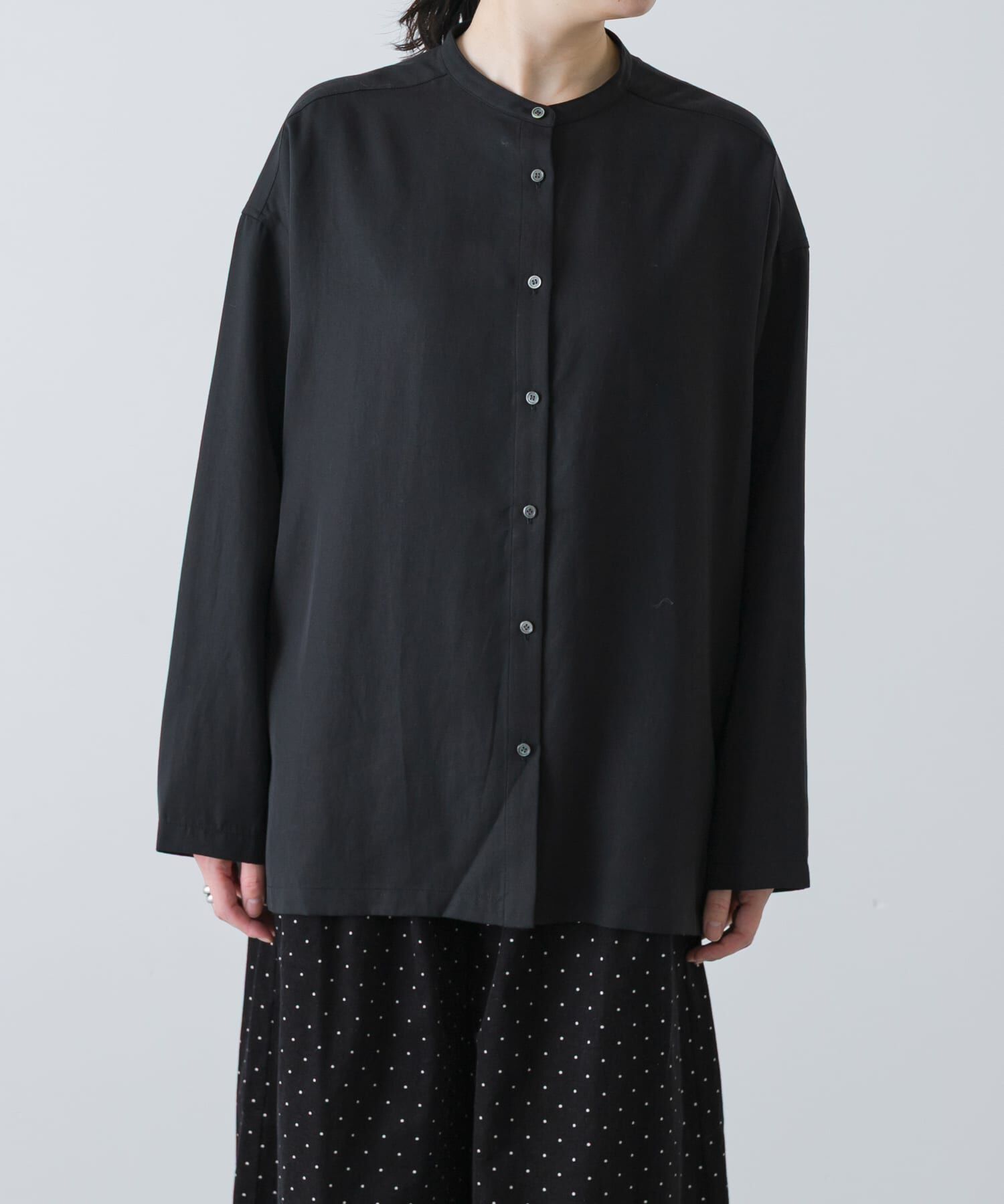 かぐれ「レーヨンワイドシャツ」|シャツ・ブラウス|