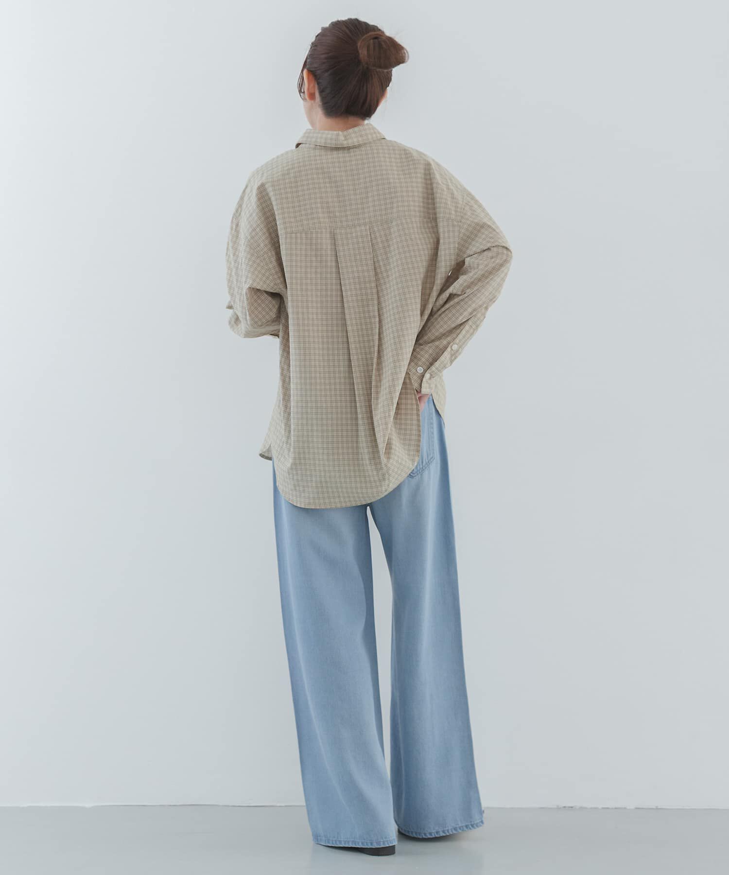 Sonny Label 「リヨセルコットンドロストワイドデニム」|デニム|