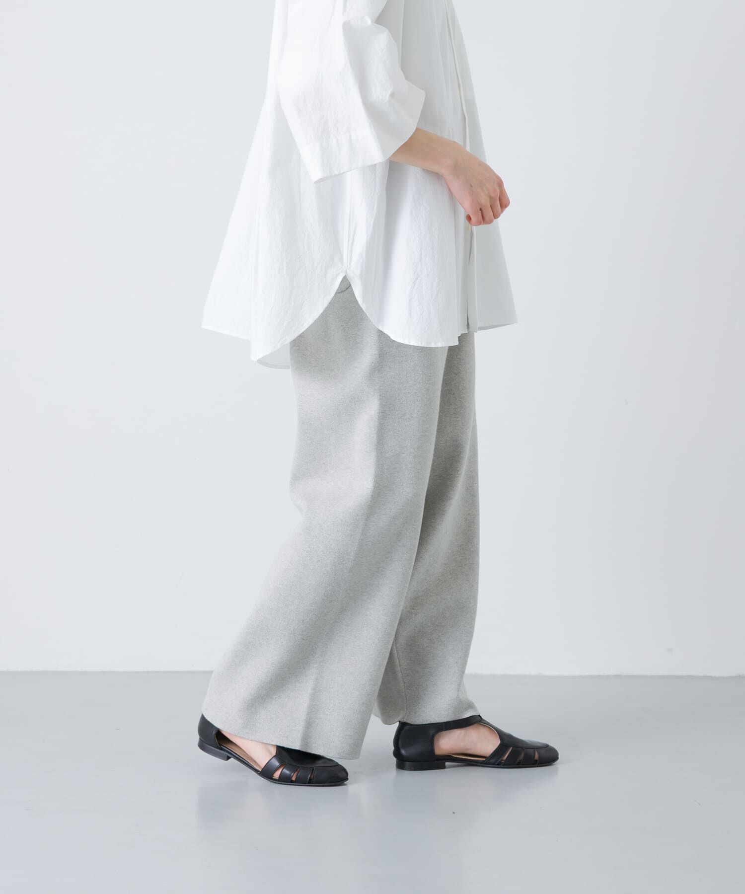 かぐれ「コットンカシミヤニットパンツ」|その他|